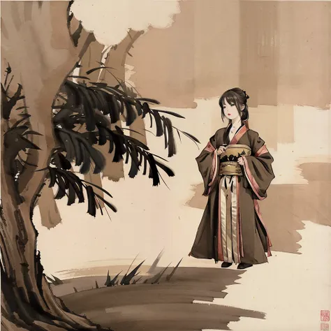 shukezouma, negative space, , shuimobysim , <lora:shuV2:0.8>, portrait of a man standing , male,willow branches, (masterpiece, best quality:1.2), traditional chinese ink painting, <lora:shuimobysimV3:0.7>, modelshoot style, peaceful, (smile), looking at viewer, wearing long hanfu, hanfu, song, willow tree in background,