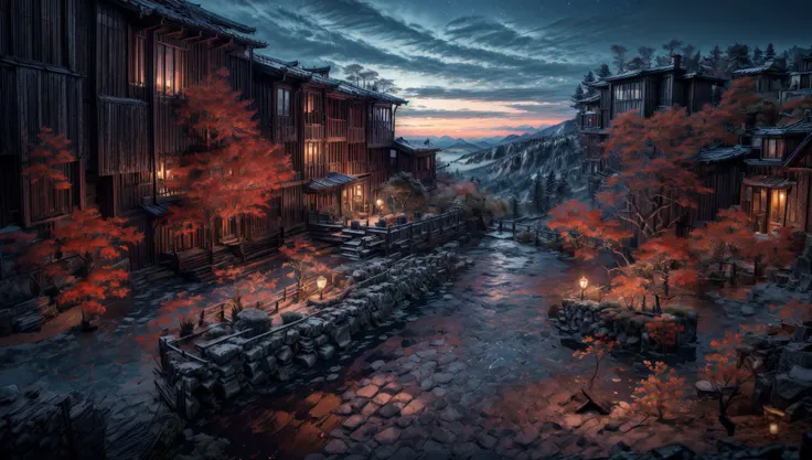 ((masterpiece:1.4,best quality)), cloud, outdoors
(mountains), spring glade, scenery, sky, winter,
(early morning:1.4),morning red, high detail, abundant, 8k, high detail, wallpaper,
<lora:more_details:1.5>, <lora:Ancient_city:0.7>, BJ_Ancient_city