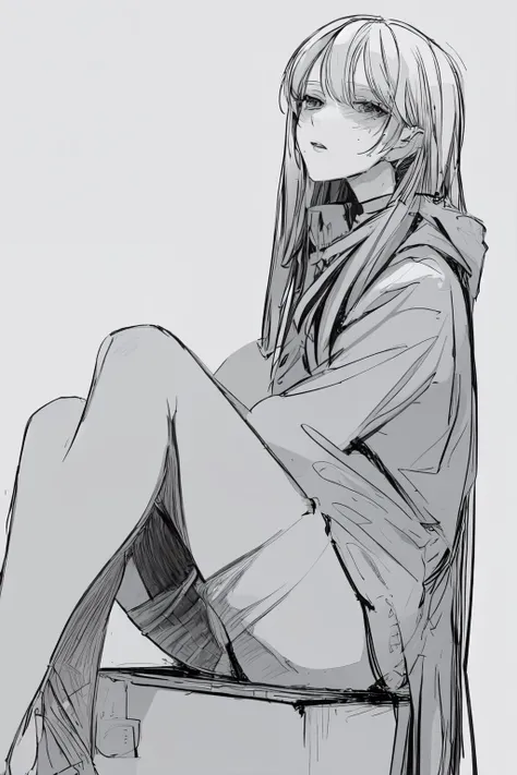 sketch by NTY,  white background,  <lora:SketchStyle:0.7>  <lora:LowRA:0.7>