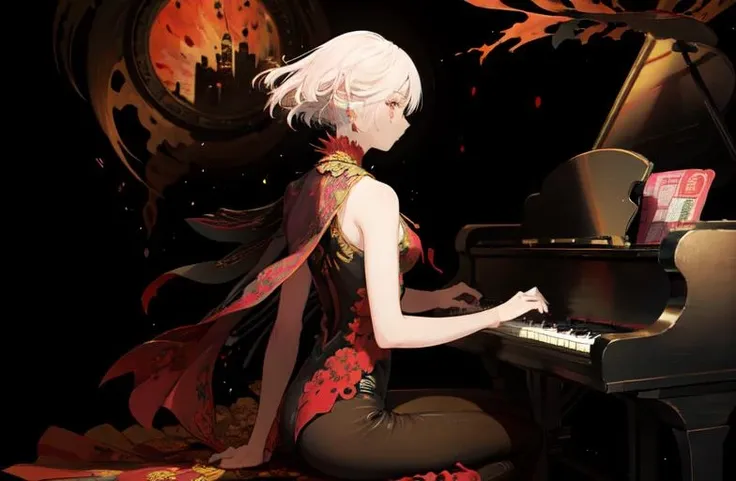woman, colorful, piano, dark background, dress
<lora:Iridescence:0.7>