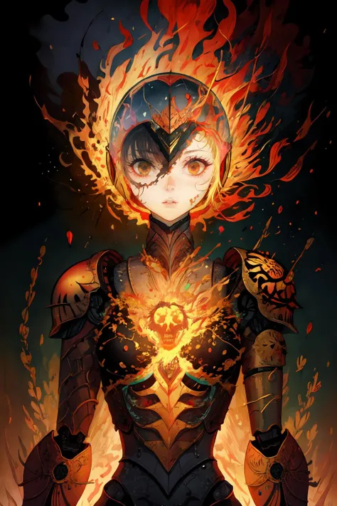 a woman android, robot armor, (helmet:1.4), large chest, infected body, intricate, colorful background, flowers, fireflies, (scull:1.3), splash, explosion
<lora:Iridescence:0.7>
<lyco:GoodHands-beta2:0.7>
<lora:add_detail:0.7>
<lora:splashes_v.1.1:0.7>