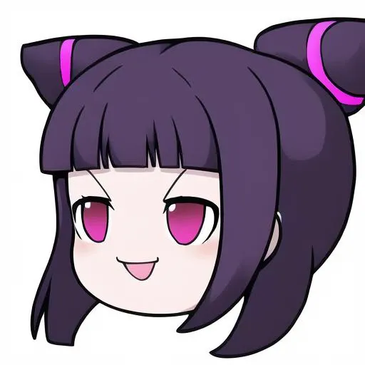<lora:JuriMS:1>, jurims, SFV, masterpiece, best quality, <lora:22_yukkuri_lora:1.1>, yukkuri, smile, white_background, (((full_body))), small head
