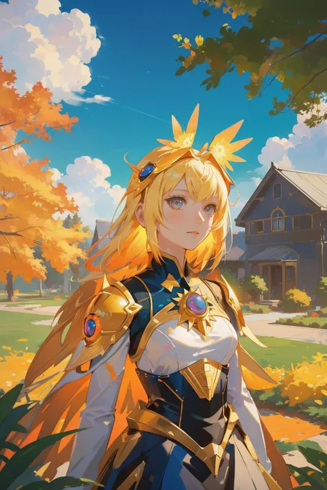 1girl, (designed by Tom Wesselmann:1.2) and (Sung Kim:1.0) and (Aleksandr Deyneka:1.2) and (Alan Lee:1.1) , cute Anime, majestic, upper body shot of an electric yellow Czech ([Campground:Supernova remnant:3] of [Despair:Beholders:7]:1.3) , the Campground is very Yume Kawaii and [Spiritual|Sci-fi], it is with Callous trimmings, it is sleek, dungeon and Ginkgo background, desolate garden and Proxima Centauri in background, at Overcast, in focus, Cel shaded, Tranquil, insane details, Tenebrism, studio lighting, Zoom lens, Muted Colors, Gold Leafing, halation, Unsplash, adobe lightroom