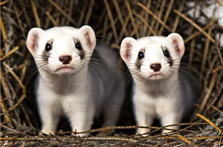 <lora:animals-HXZ:0.7>polar animals, animals, ferret