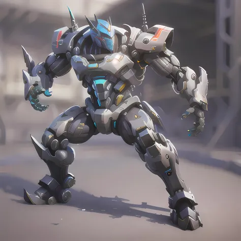 <lora:OverwatchTech-28:1.4>,owtech,scifi, stylized 3d, overwatch, Transformers, Optimus Prime,  Science fiction, Futuristic, Side view,
