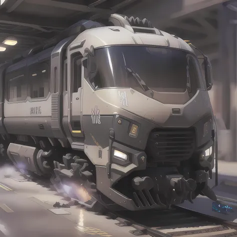 <lora:OverwatchTech-28:1.4>,owtech,scifi, stylized 3d, overwatch, Locomotive, Steam Locomotive, Vehicle, train, Science fiction, Futuristic,
