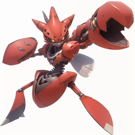 closed_mouth, colored_sclera, full_body, , pokemon_\(creature\), shiny, simple_background, smile, solo, standing, white_background, yellow_eyes,
<lora:OverwatchTech-28:1.3>,owtech,scifi, stylized 3d,