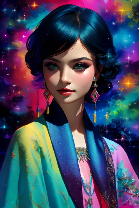 splash art, alcohol ink, detailed airbrush of fashion by coco chanel 1920,adorable cute woman, dark fantasy, medium angle, glowing, UHD, vivid colors, Huang Tingjian, Li Di, Zhang Jingna, magic, digital illustration, trending on artstation, sharp focus, studio photo, intricate details, highly detailed, by greg rutkowski,
DeepJourney, deepjourney
<lora:DeepJourney:1.2>