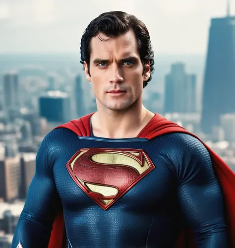 Henry cavill superhero, cape long red, upper body, cinematic, movie, grain movie (2023s)1boy, building destroyed , realistic , (8k, RAW photo, best quality, masterpiece:1.2), (realistic, photo-realistic:1.33), best quality, detailed eyes blue, cute,natural lighting, depth of field, film grain, wrinkled skin, sharp,