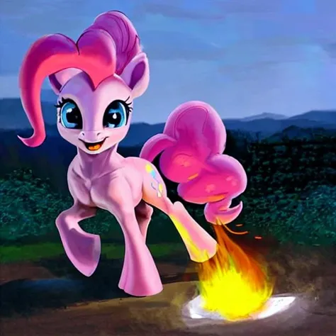 fusion reactor BREAK safe, solo, pinkie pie, pony, mare, cute, by xbi, by tsitra360