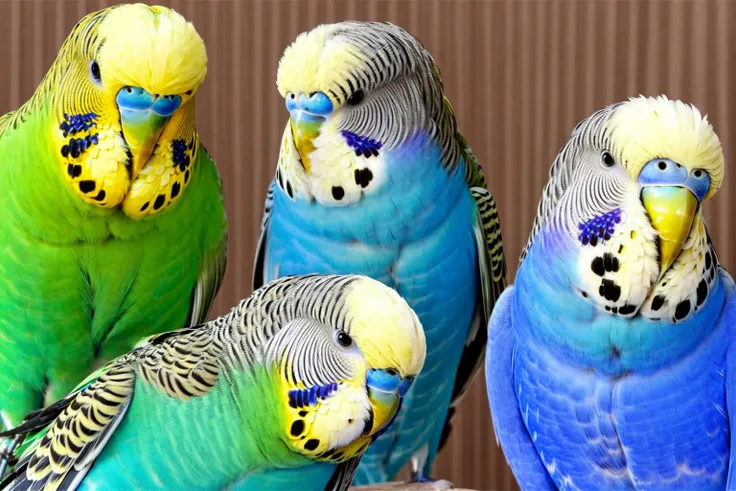 (masterpiece, best quality:1.2), ultra-detailed, EdobBudgies (group of parakeets:1.2), (realistic:1.5), <lora:EdobBudgies_v1.0:1>