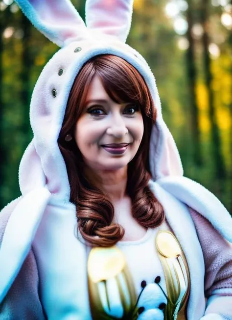 portrait of sks woman (kristina:1), dressed with detailed ((bunny costume)), (outdoors:1.2), natural lighting, 4k, 8k, 8k realistic, sharp focus, intricate, high resolution, , <lyco:locon_perfecteyes_v1_from_v1_64_32:0.85> <lora:kristina:1>