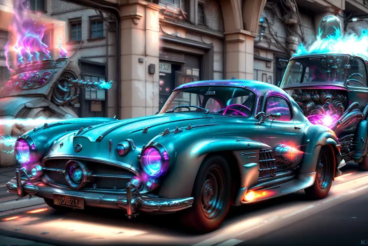 masterpiece, <lyco:PunkBundleAI:0.9> valvepunkai car, photorealistic, highly detailed, HDR 4K