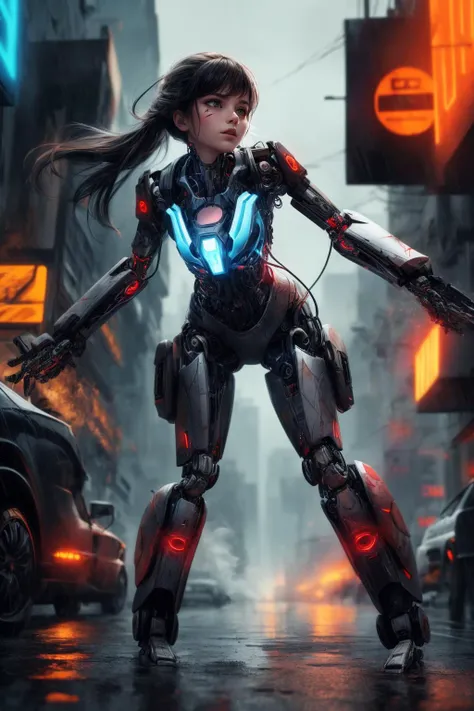 00040-3707273878.txt
masterpiece,ultra realistic,32k,extremely detailed CG unity 8k wallpaper, best quality, dramatic lighting, dynamic lighting, global illumination, (The mechanical savior amidst cybernetic warfare:1.5),(explosive urban battleground),(rain-soaked streets reflecting neon lights),(glass cover etched with battle scars),(sleek cybernetic limbs),(lethal energy blades),(cinematic slow-motion moments),(plumes of smoke and sparks),(the girl's glowing eyes piercing through the chaos),(a glimpse of humanity in her steel visage),(hovering drones capturing the epic clash),(the girl's unwavering dedication to justice),(a cyberpunk icon in the making).<lora:add_detail:1.0>
Negative prompt: watermark,text, logo,contact, error, blurry, cropped, username, artist name, (worst quality, low quality:1.4),monochrome,, illustration, 3d, 2d,  painting, cartoons, sketch, (worst quality:1.9), (low quality:1.9), (normal quality:1.9), low-res, bad anatomy, bad hands, vaginas in breasts, ((monochrome)), ((grayscale)), collapsed eyeshadow, multiple eyebrows, (cropped), oversaturated, extra limb, missing limbs, deformed hands, long neck, long body, imperfect, (bad hands), signature, watermark, username, artist name, conjoined fingers, deformed fingers, ugly eyes, imperfect eyes, skewed eyes, unnatural face, unnatural body, error, bad image, bad photo,  bad-hands-5,  FastNegativeV2
Steps: 32, Sampler: DPM++ 2S a Karras, CFG scale: 7, Seed: 3707273878, Size: 512x768, Model hash: c55f672c1b, Model: duchaitenGoldenlife_v10, Denoising strength: 0.5, Clip skip: 2, ADetailer model: face_yolov8n.pt, ADetailer confidence: 0.3, ADetailer dilate/erode: 4, ADetailer mask blur: 4, ADetailer denoising strength: 0.4, ADetailer inpaint only masked: True, ADetailer inpaint padding: 32, ADetailer version: 23.7.3, Hires upscale: 2, Hires steps: 10, Hires upscaler: 4x-UltraSharp