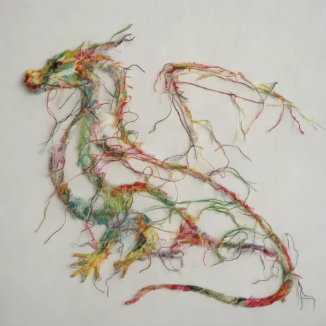<lora:SDXL_needlework_Sa_May:1> needlework,  a dragon