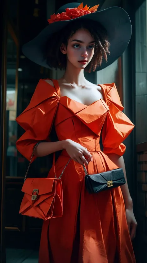 <lora:J_origami:1> J_origami handbag, (Masterpiece:1.3) (best quality:1.2) (high quality:1.1)