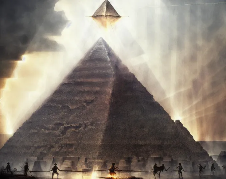 pyramid struck by lighting, FlonixMatyukhinft