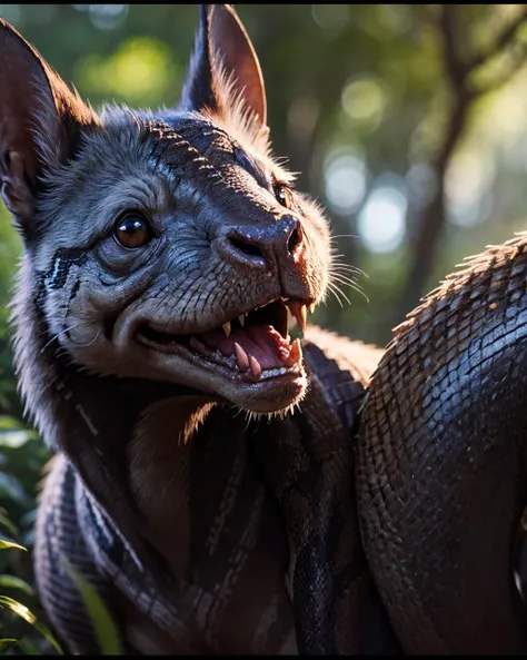 bio-mechanical 3d render. gnashing teeth. enraged. Wombat Tern hybrid in (Guardian's Glade - a peaceful, idyllic realm ruled by powerful, benevolent guardians.) photorealistic, photo, masterpiece, realistic, realism, photorealism, high contrast, photorealistic digital art trending on Artstation 8k HD high definition detailed realistic, detailed, skin texture, hyper detailed, realistic skin texture, armature, best quality, ultra high res, (photorealistic:1.4),, high resolution, detailed, raw photo, sharp re, by lee jeffries nikon d850 film stock photograph 4 kodak portra 400 camera f1.6 lens rich colors hyper realistic lifelike texture dramatic lighting unrealengine trending on artstation cinestill 800
(((snake demigod))) action shot. dynamic pose <lora:loish:0.4>