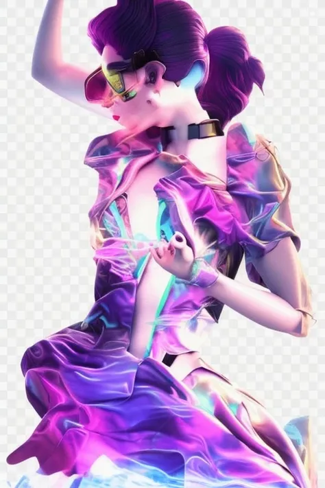 wvert1 ,digital art, a woman with a futuristic suit and a sci - fi , wlop, artgerm , looking_at_viewer, 1990s, Seattle background, vaporwave, synthwave, city punk, vivid colors, rim lighting, octane render, trending on artstation