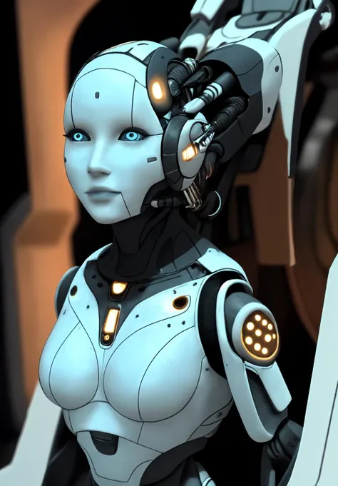 beautiful, masterpiece, best quality,perfect lighting, <lora:Adjutant:0.8>, Adjutant, 1girl, solo, colored skin, blue skin