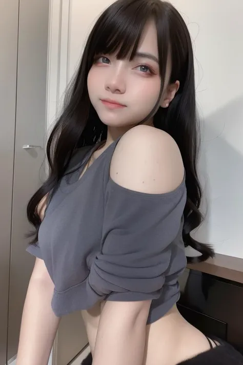 (4 k、top-quality)、(realisitic、Photorealsitic)、(Yakian)、
1girl in、solo、fullllbody、(face to the viewer)、
perfect hand、perfect foot、up looking_in_the viewer、
outside of house、natta、Luxury hotel room at night、finerly detailed face、Slightly chubby、The best smile、White double teeth are visible、White ribbon、Purple Long Ponytail,(Cameltoe),22 year old、Nogizaka Idol、actress、Korean Idol、hposing Gravure Idol,place one's arms behind one's back,raise both arm,(Aside)、sitting by a bed, nude,pussy,mleg