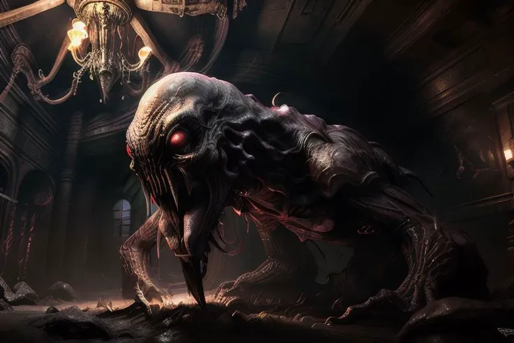 solo, 1 mind flayer, ahegao, rolling eyes, tongue, tongue out, U61yCre4ture
masterpiece, epic composition, full day lighting, absurdres,