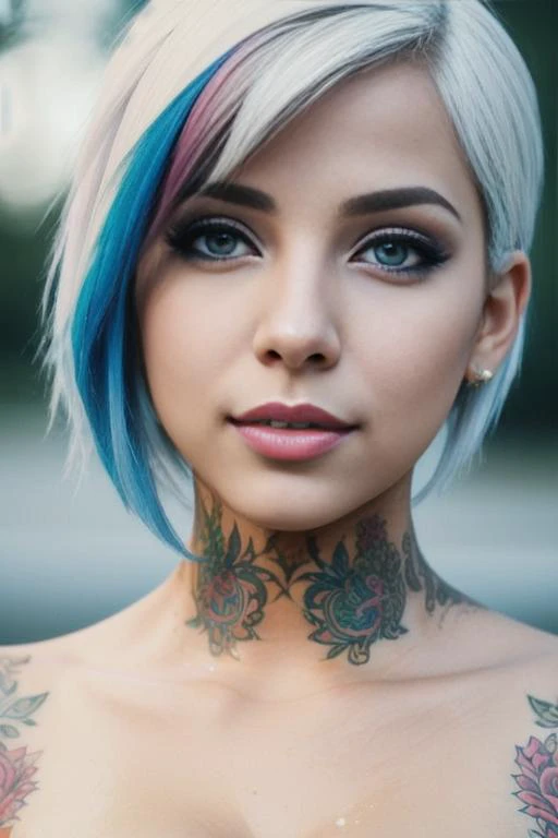 <lora:difConsistency_photo:0.2> splashy 25yo Indian (SGgrl_v2-12k:1.3), white hair, medium hair, hazel eyes, medium breasts, toned , (full body:1.4), (legs, feet:1.3), (nsfw, naked), sexy legs, cute feet, cute face, flawless face, lower body focus BREAK ((photorealistic), realistic face, medium breasts), beautifully detailed woman, realistic face, detailed mouth, extremely detailed eyes_and_face, beautiful attractive face, beautiful detailed eyes, pronounced feminine feature, matte eyeshadow, eyelashes, eyeliner, perfect body, smooth skin BREAK color HD photo, , dark light, (full body, high quality photo, masterpiece), HDR, 8K resolution, analogue RAW DSLR, best quality, absurdres, vivid vibrant colors, skin pores, intricate detail, (intricately detailed face_and_eyes), realistic human hands, sophisticated detail, (realistic lighting, sharp focus), centerfold, bokeh, official art, 8k wallpaper, ultra high res, professional photography kkw-ph1