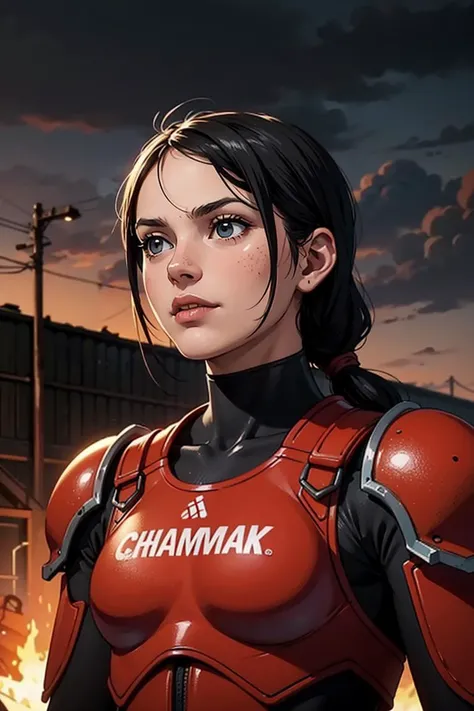 portrait, solo, upper body, looking up, detailed background, detailed face, (<lyco:SteamPunkBundleV3:0.5>, ManyPipesAI theme:1.1), rust-champion, rusty armor, rusted iron, (rusty:1.05), red rust, weathered, worn-out, fully rusted, machinery, left to rust, dynamic pose, abandoned scrap pile in background, low light, dark clouds, cinematic atmosphere, final fantasy themed ,
<lora:GoodHands-beta2:0.75>