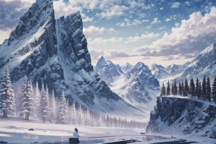 a profestional picutre of winter ,Bucegi Mountains, Romania: The Bucegi Mountains in Romania boast majestic winter scenery, with towering peaks draped in snow and the famous Sphinx and Babele rock formations creating an otherworldly landscape. ,wide angle, landscape , photorealism,unreal 5 daz, extremely detailed ,((ultrasharp)),((masterpiece)),((best quality)),((ultradetailed)),((intricated details)), extremaly detailed background, <lora:add_detail:0.7> ultra realistic,32k,RAW photo, 8k ,dslr,soft lighting,high quality,film grain, beautiful and aesthetic,extremely detailed, natural shadows, <hypernet:sxzBloom_sxzBloom:0.7>