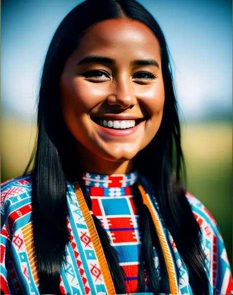 Masterpiece, absurdres,award winning photo, extremely detailed, amazing, fine detail, extremely detailed eyes and face, by lee jeffries nikon d850 film stock photograph 4 kodak portra 400 camera f1.6 lens rich colors hyper realistic lifelike texture dramatic lighting unrealengine trending on artstation cinestill 800 tungsten, beautiful 25 years old woman, smiling, excited,
NativAm, a woman in native dress , wearing NativAm, native print
<lora:NativAm:0.75>