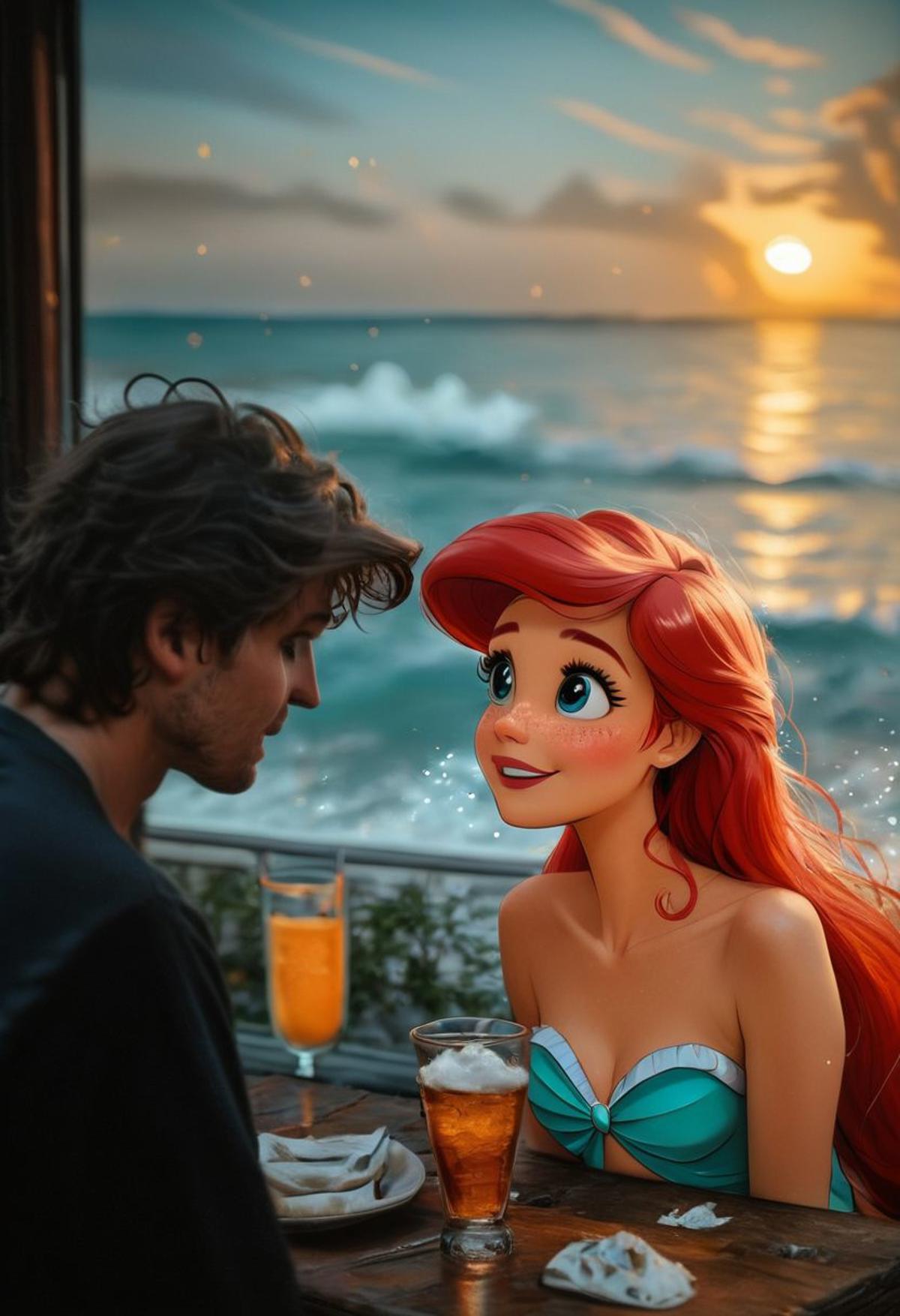 Animated characters in real world Ep1