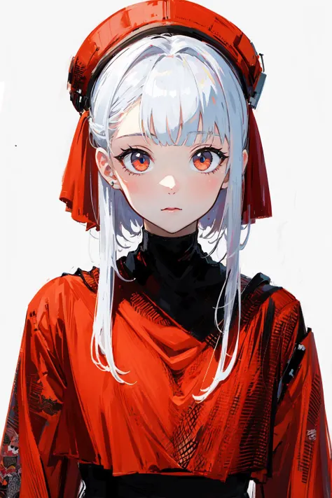 (best art,:1.3),red theme, white theme, ultra high res, masterpiece, best quality <lora:tattoo_lora01:0.8> 1girl, tattoo
