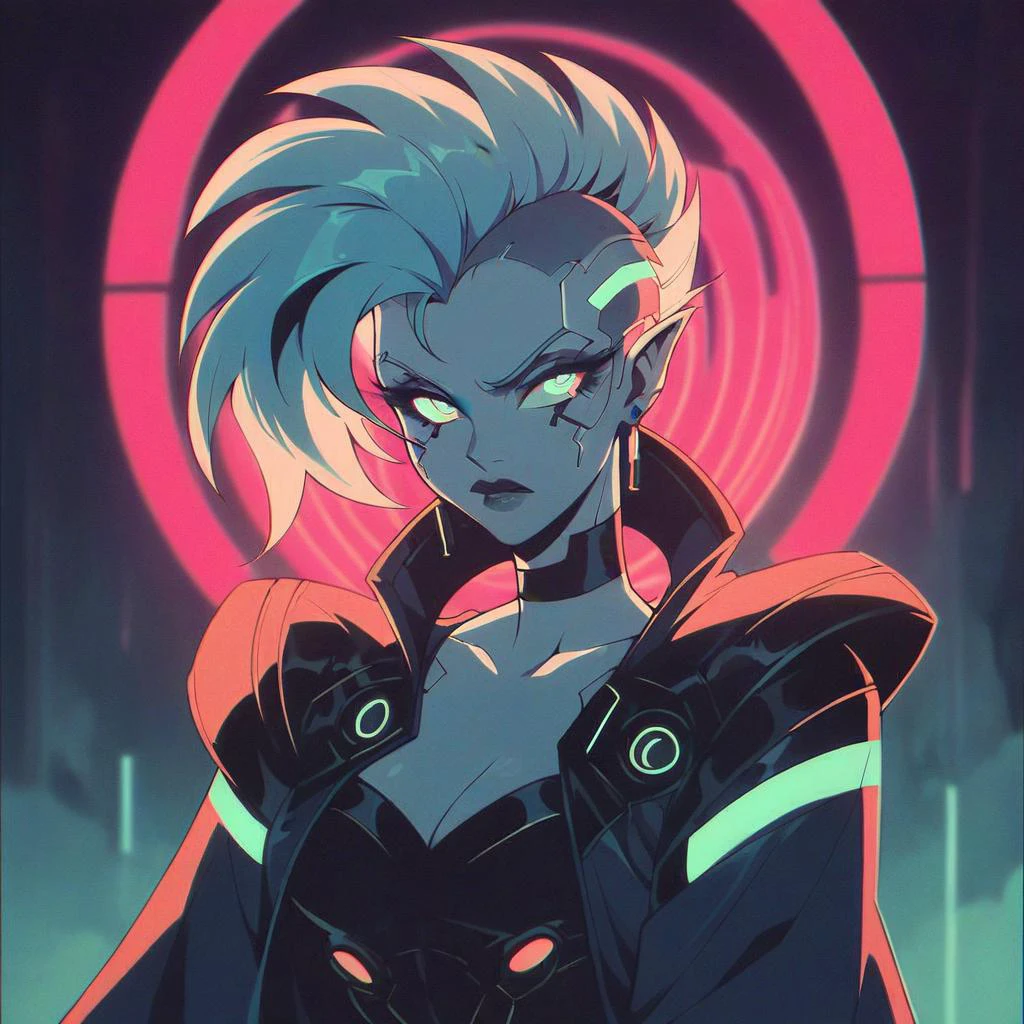 score_9, score_8_up, score_7_up, score_6_up, score_5_up, score_4_up,vintage, 1990s \(style\), neon, neon_outline, glowing, neon background, multi neon colours, cyberpunk,Winx Fairy,curvy,vibrant,<lora:OldAnimeStyle_XL_v3:0.6>, <lora:princess_xl_v2:0.6>, <lora:Hazbin_Style:1>