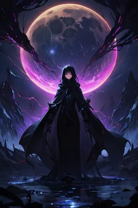 For an eternity, the darkness swelled within a ceaseless churn of its feeding, and then... silence. Such silence is deafening to those who listen for it. The abyss cast its gaze upon its source. The first lurching movement of boundaries drawn long before the dawn. A claimant has arrived. You may know who. You wish to know why.