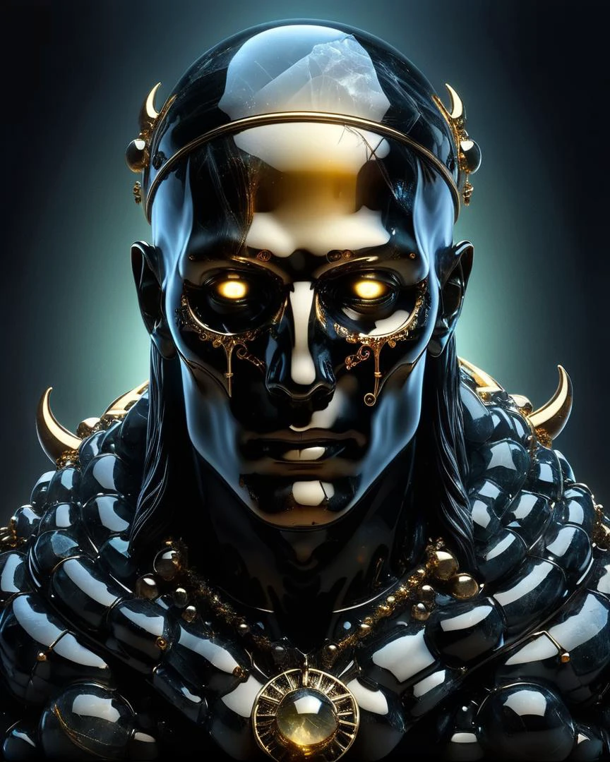 made of ral-obsdn, Golden ratio, good-looking appealing "The death of the god Baldr", Wide view, Grim, 800mm lens, Black neon hue, RTX, <lora:ral-obsdn:1>, very intricate detailed, amazing quality