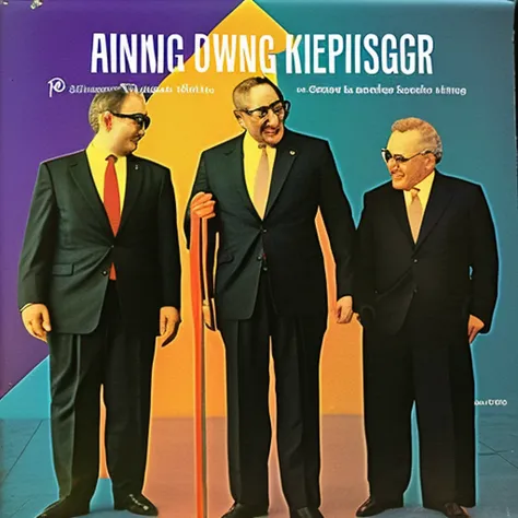Swingin' with Henry Kissinger, albumcover style