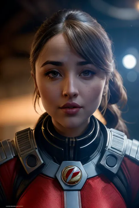 a up close photo of rozina1 as a female space solider by Andrew McCarthy, Navaneeth Unnikrishnan, Manuel Dietrich, photo realistic, 8 k, cinematic lighting, hd, atmospheric, hyperdetailed, trending on artstation, deviantart, photography, glow effect