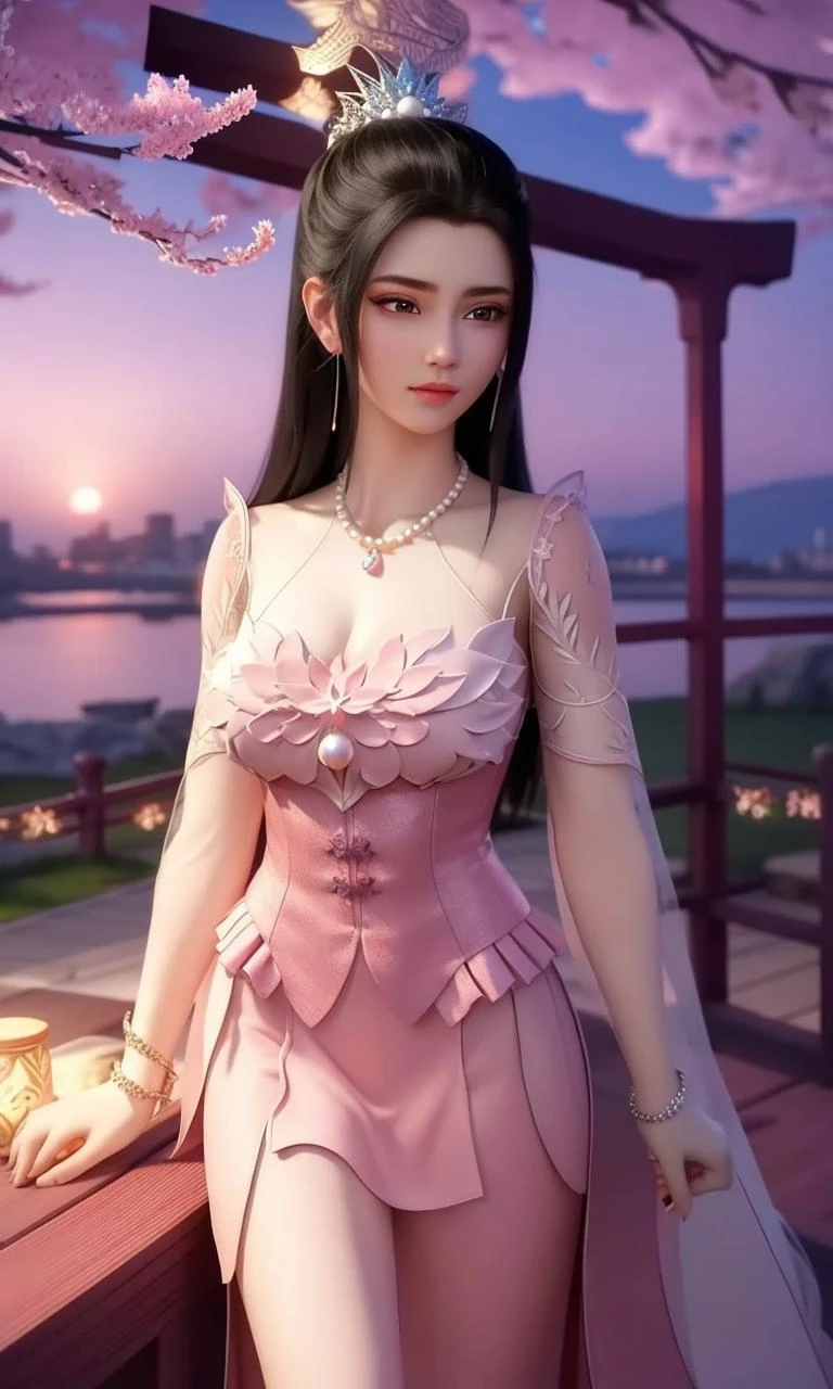(,1girl, pov,best quality,masterpiece, ) , ((,cherry_blossoms, ))
<lora:DA_XiaoXunErRed:0.6>
ultra realistic 8k cg, flawless, clean, masterpiece, professional artwork, famous artwork, cinematic lighting, cinematic bloom, perfect face, beautiful face, fantasy, dreamlike, unreal, science fiction, luxury, jewelry, diamond, gold, pearl, gem, sapphire, ruby, emerald, intricate detail, delicate pattern, charming, alluring, seductive, erotic, enchanting, hair ornament, necklace, earrings, bracelet, armlet,halo,autumn leaves,