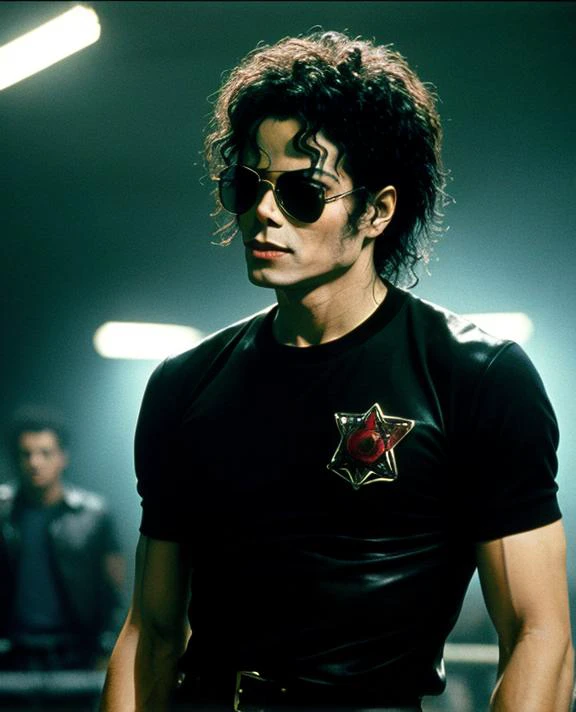 michael jackson as tylor durden in the movie fight club, photo, still frame, cinematic