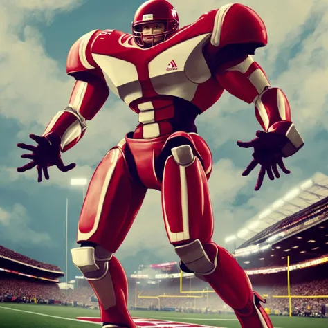 textless, best quality, large stadium (sports mecha shrpshot:1.2) gundam arena
