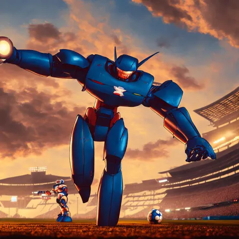 textless, best quality, large stadium (sports mecha shrpshot:1.2) gundam arena