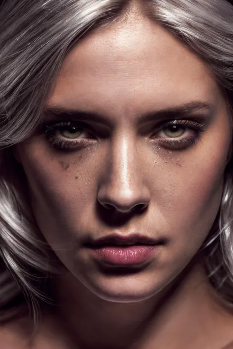 portrait of sks woman, feminine, epic (photo, studio lighting, hard light, sony a7, 50 mm, matte skin, pores, colors, hyperdetailed, hyperrealistic), <lyco:ciri:1.0>
