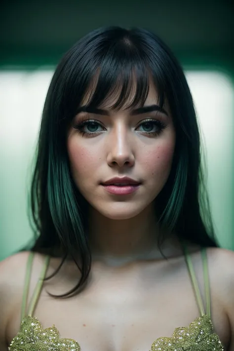 perfect cinematic shoot of a beautiful woman (EPD4n13l44zu4j3:.99), a woman standing at a (modest infernal palace), perfect bangs, wearing sexy (Columbia Green gold trim :1.2), (people in background:1.1), (detailed background:1.1), (face focus), modelshoot style, (extremely detailed CG unity 8k wallpaper), professional majestic (photography by Amy Anderson:1.1), 24mm, exposure blend, hdr, extremely intricate, High (Detail:1.1), dramatic, soft cinematic light, (looking at viewer), (detailed atmosphere), 8k, highly detailed, rich environment, 4k textures, soft cinematic light, elegant, ((((cinematic look)))), soothing tones, insane details, hyperdetailed, ("Dreams into reality with SDKoh!":1.1), (epiCPhoto)
