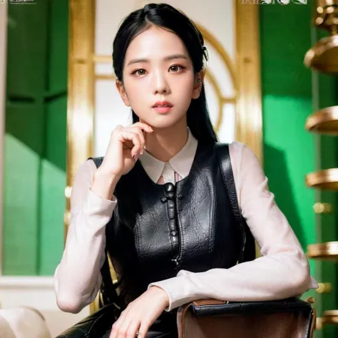 ((masterpiece)), best quality, extremely detailed face, ultra high res, (photorealistic:1.4), Amazing, finely detail, huge filesize, correct exposure, 1 girl, slender Body, 162cm height, (intricate details), SOLO, looking at the viewer, perfect lighting, realistic, lips, blush, shiny skin, fair skin, extremely detailed face, beautiful detailed eyes, (detail skin:1.2), depth of view,((school uniform, overcoat, leather shoes,)), full-body shot, sitting on the chair, presenting feet,