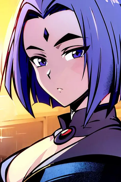 (masterpiece, best quality), 1girl, beautiful face, <lora:Raven:1> Raven