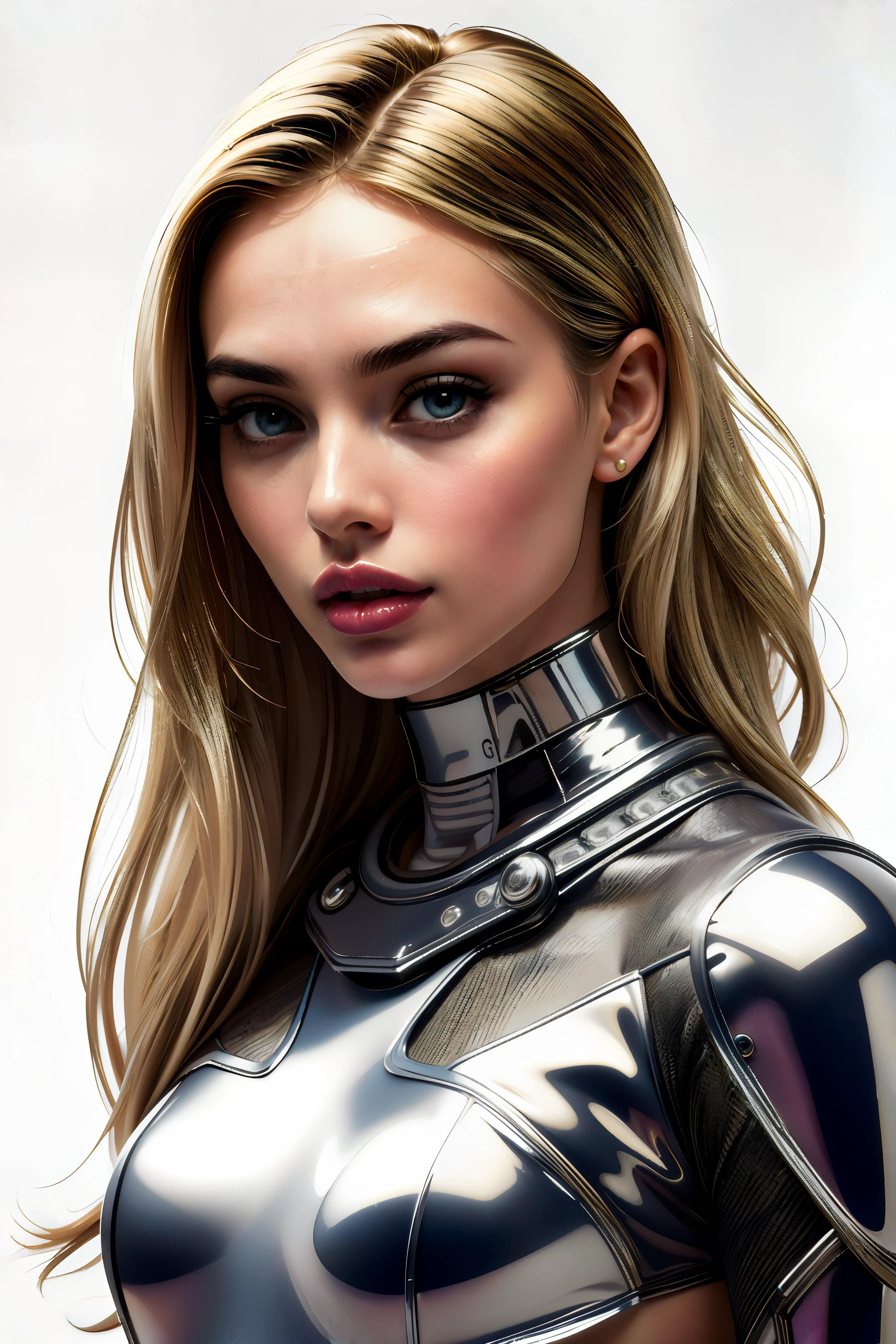 16k, ultra-high quality, highres, intricate, highly detailed, realistic, hyperrealistic, hypermaximalist, (medium full shot:1.5), embedding:Tower13\Tower13_Valentina is a beautiful girl, blonde hair, multicolored hair, wearing edgFut_clothing, edgFut_clothing, chrometech , metallic , chrome , scifi, embedding:Positive\epiCPhoto, embedding:Positive\epiCRealism, fashion photography, glamour photography, 35mm lens, high key lighting, <lora:Futuristic\edgFuturistic1.safetensors:0.8>, <lora:Style\ChromeTech-21.safetensors:0.6>,