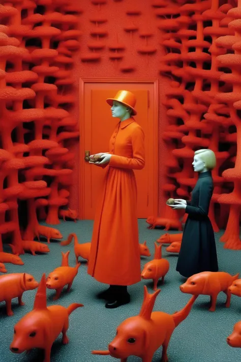 <lora:Sandy Skoglund Style:1>Sandy Skoglund Style - like a motherless child