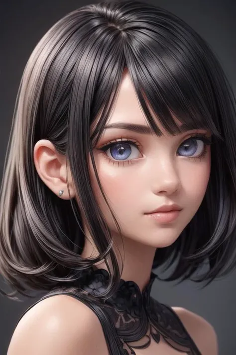 beautiful girl, (cute:1.3), (([Black hair], [half-up half-down hairstyle], [high low dress])), realistic, narrow waist, (cute), (detailed face), (detailed skin), (detailed eyes), (detailed iris),,
, masterpiece, best quality, highly detailed,
<lora:add_detail:0.5>, <lora:more_details:0.5>