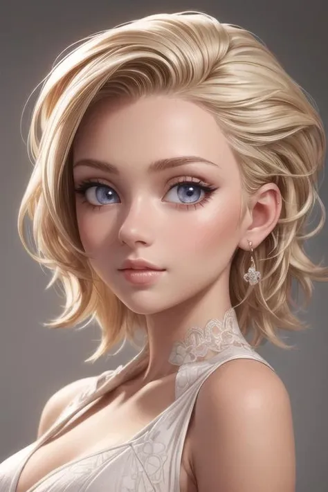 beautiful girl, (cute:1.3), (([Blonde highlights hair], [frohawk], [mididress])), realistic, narrow waist, (cute), (detailed face), (detailed skin), (detailed eyes), (detailed iris),,
, masterpiece, best quality, highly detailed,
<lora:add_detail:0.5>, <lora:more_details:0.5>