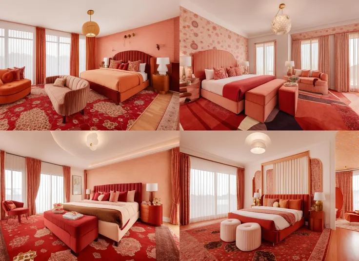 bed room,no humans, couch, table, window, scenery, indoors, rug, lamp, carpet, book, curtains, ceiling light(masterpiece),(high quality), best quality, real,(realistic), super detailed, (full detail),(4k),8k <lora:XSArchi_141:1>